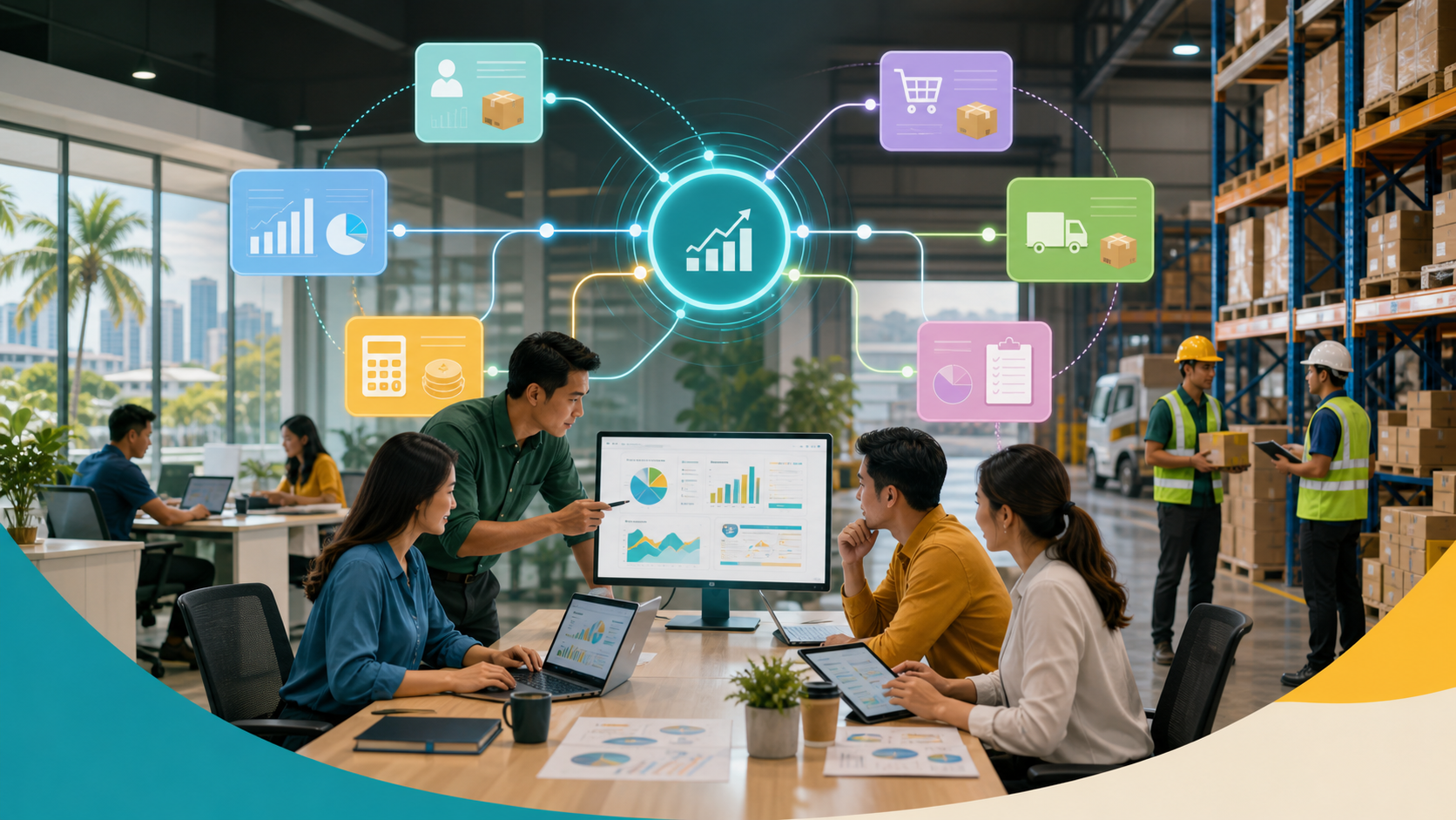 AutoCount workflow integration map for Malaysian SME operations