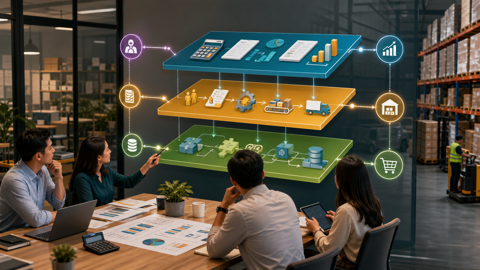 AutoCount and warehouse workflow integration view